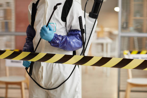 Professional Unattended Death Cleanup technician working in Seville, OH